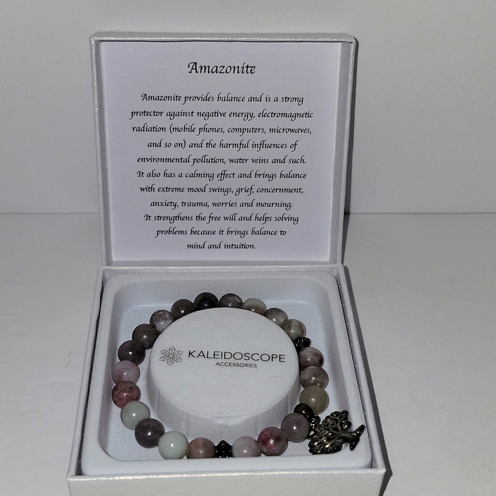 "Amazonite" Kaleidescape Bracelet